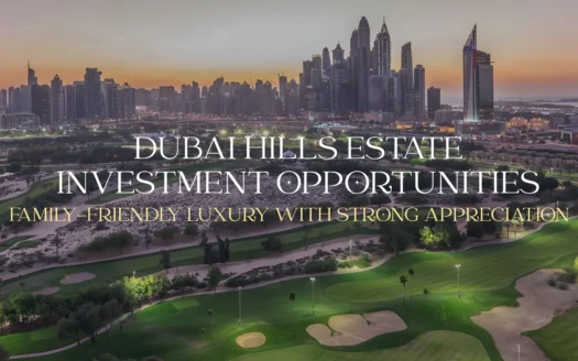 Dubai Hills Estate Investment Opportunities: Family-Friendly Luxury with Strong Appreciation