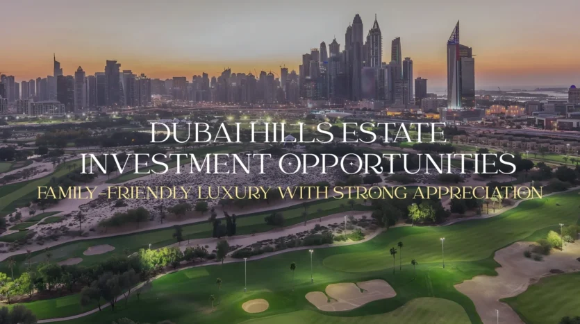 Dubai Hills Estate Investment Opportunities: Family-Friendly Luxury with Strong Appreciation